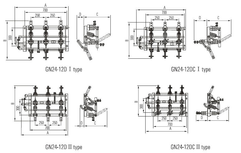 Disconnector MGN24-12-3