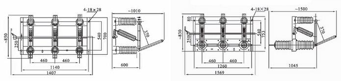 Disconnector MGN27-40.5-3