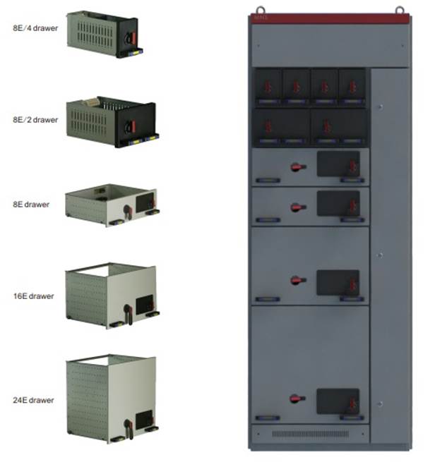 LV withdrawable cabinet GCK-3