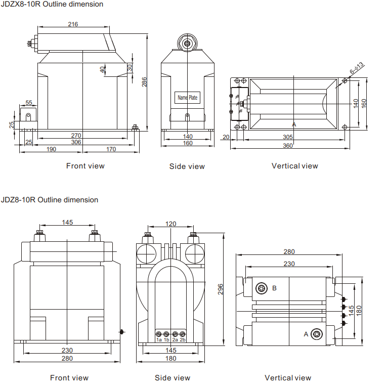 Voltage Transformer JDZ8-12